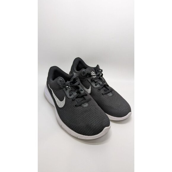 Nike Black/White Flex Experience Running Shoes - Picture 1 of 6
